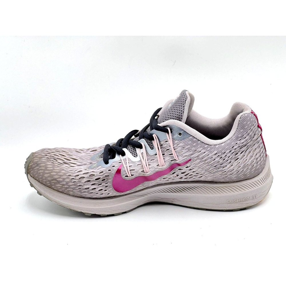 Nike Zoom Winflo 5 Gray Running Shoes Sneakers Women's Size 8 BV6136-001 - Picture 3 of 12